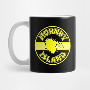 Hornby Island Classic Circle - Bright Lemon Yellow - Stay Mellow - Hornby Island Mug